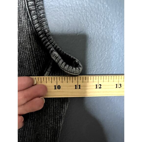 J. Our Dark Wash Body Suit Women's Size Large Grunge Figure Flattering Jumpsuit - Picture 7 of 8